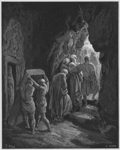 ギュスターヴドール聖書：サラの埋葬 作： Gustave Dore
